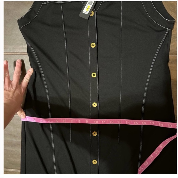 NWT! Donna Karan Black Dress from Neiman Marcus size Medium - Picture 10 of 11